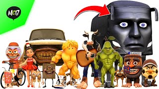 All New Brainrot in Garry's Mod has Black Bus!