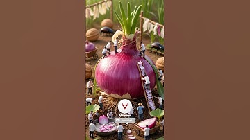 Onion Harvesting - Tiny Workers AI - Oddly Satisfying