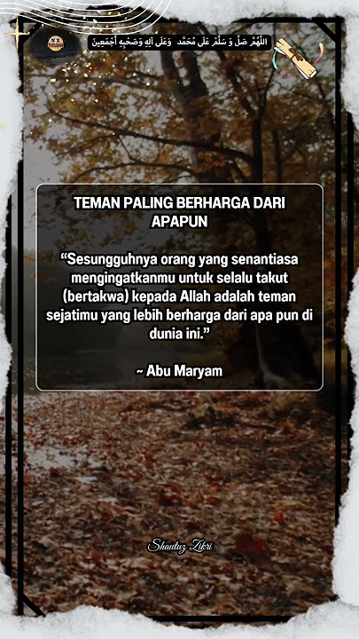 teman yg paling berharga #shorts #shautuzzikri #islami #motivation #ilmuAgama #teman