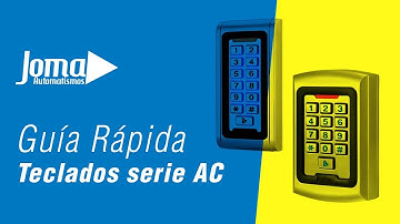 Guía Rápida Teclados serie AC