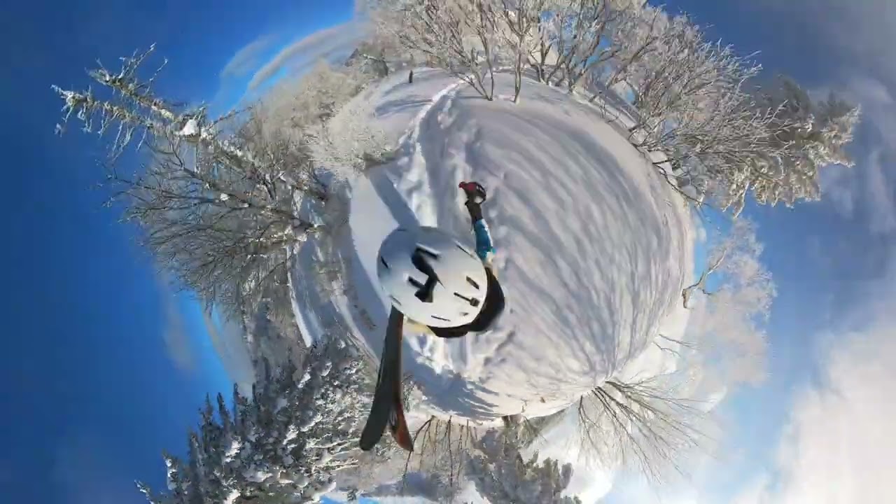 후라노 스키장 정상 올라가는 길 FURANO ski 