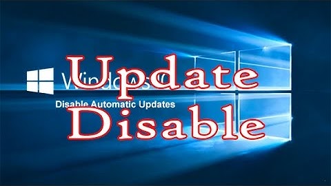 How To Stop Windows 10 From Automatically update - bangla tutorial