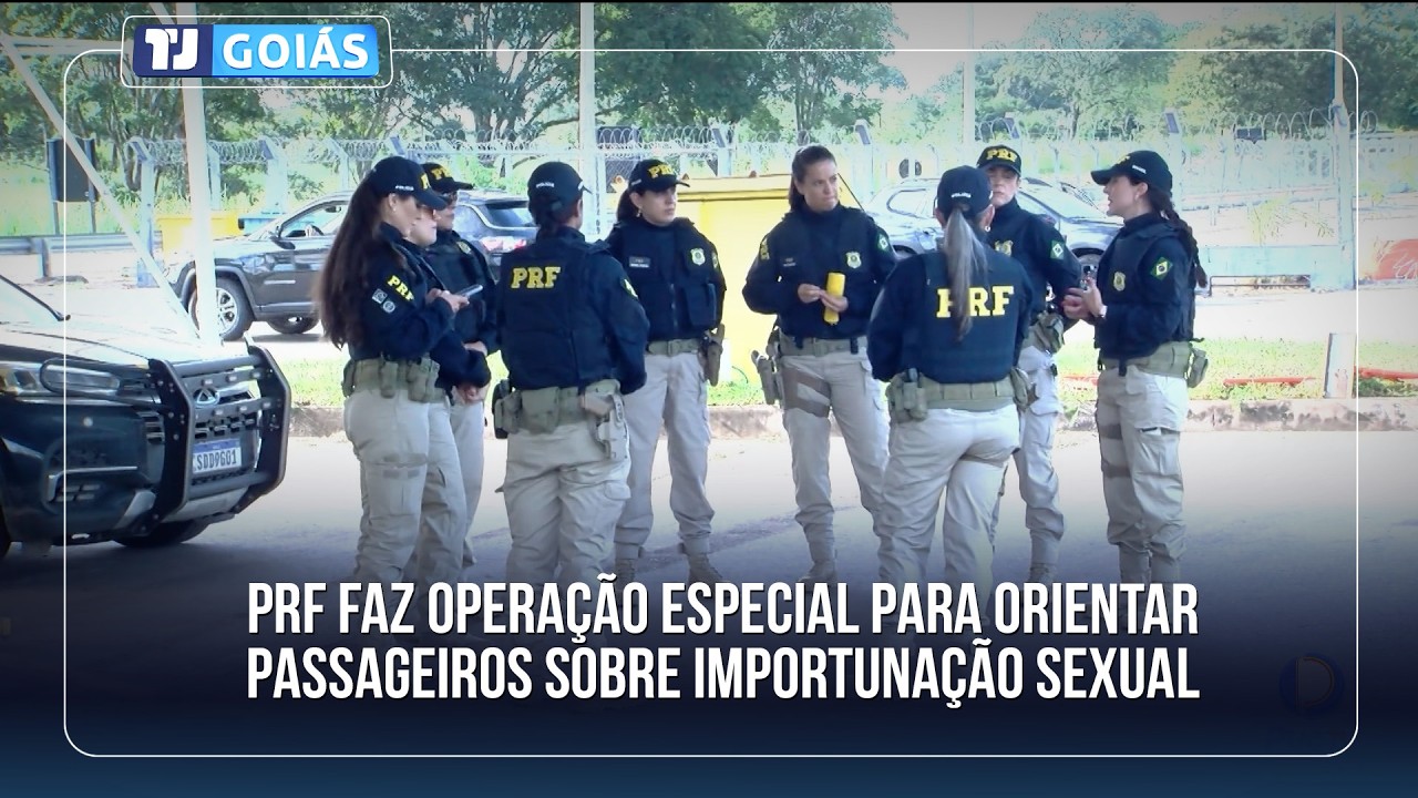 PRF FAZ OPERAÇÃO ESPECIAL NO MÊS DA MULHER PARA ORIENTAR PASSAGEIROS SOBRE IMPORTUNAÇÃO SEXUAL