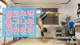 180925.화 할로우백 물구나무 전환훈련