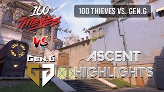 100 Thieves vs. Gen.G ALL Ascent Highlights | VCT Masters Shanghai by Drop The Spike | VALORANT 23 views 9 hours ago 7 minutes, 3 seconds