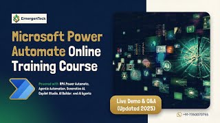 Microsoft Power Automate Online Training Course | Live Demo & Q&A (Updated 2026)