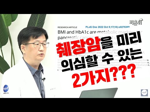 췌장암이 의심되는 조짐 <strong>2가지는</strong>?