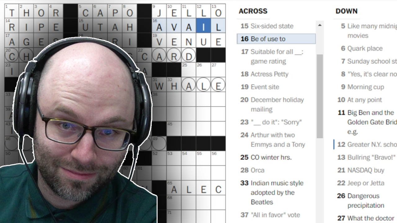 Levelling up my crossword game (Crosswords) YouTube