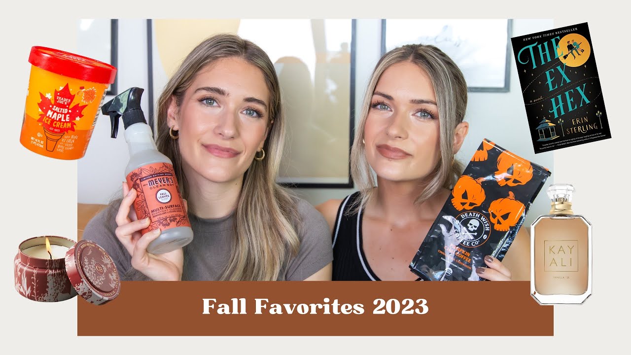Fall Favorites 2023 | Snacks, fragrance, & books!