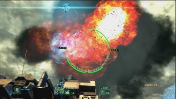 Armored Core 5 Boss fight Exusia