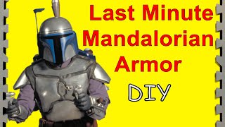 How to Make Boba Fett Armor Last Minute (DIY)