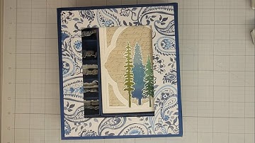 DIY reinforced stationary box for A2 cards and envelopes with bonus sentiment and pen holder