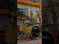Pearl World Series Natural Satin Drum Set 14x20 8x12 and 14x14