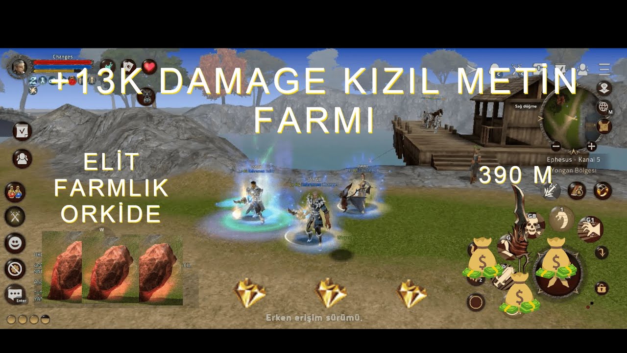 ROYALE ONLİNE +13K DAMAGE Kızıl Farmı / ELİT Orkide /90M Kârla ZEHİR Satıyoruz. Loncamızı  Kurduk..