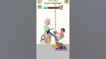 Scare The Thief! Impossible Date 2 😂 Tricky Riddle 😂#shorts #subscribe #animação #gameplay AAUGK