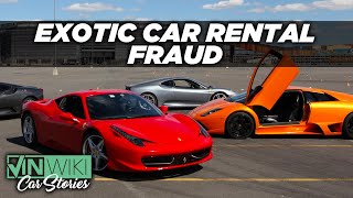 This is how exotic car rental companies commit FRAUD