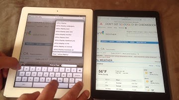 Boring:  Ipad 2 versus Ipad Air Safari Browser Testing. Load time, Scrolling, Zoom, Embedded Video.