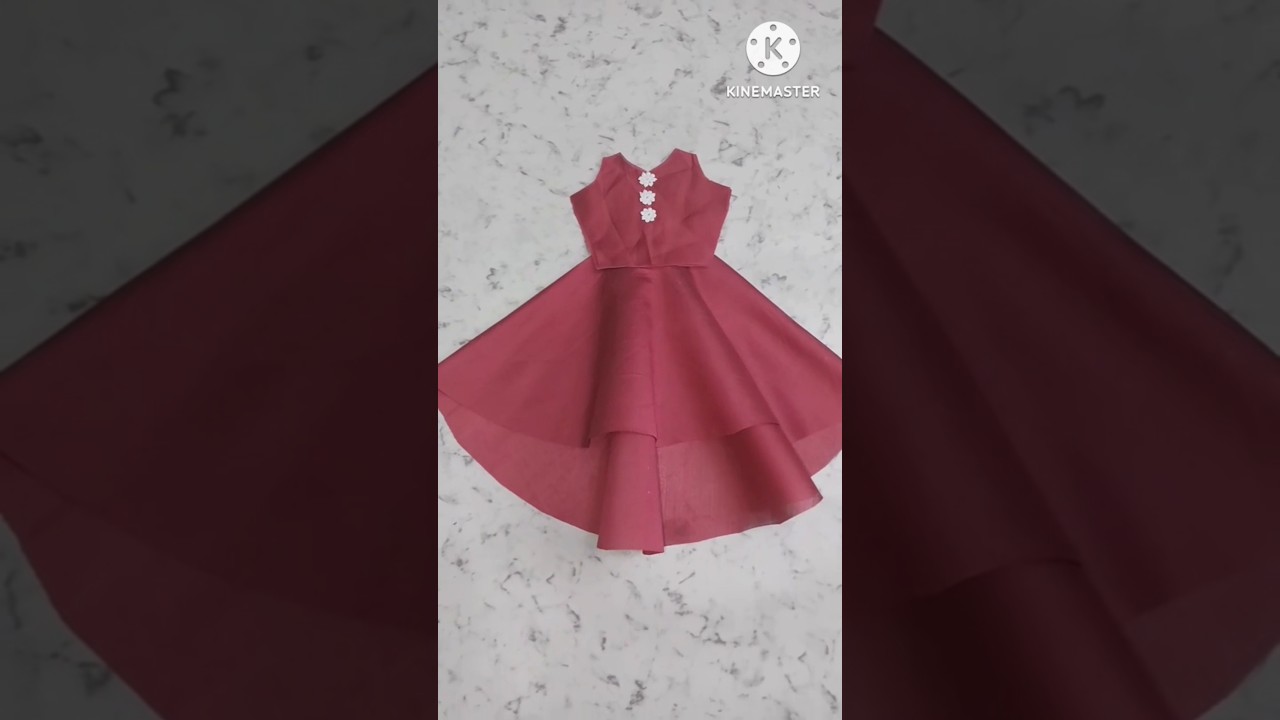 Baby Umbrella frock cutting and stitching / tips and tricks 