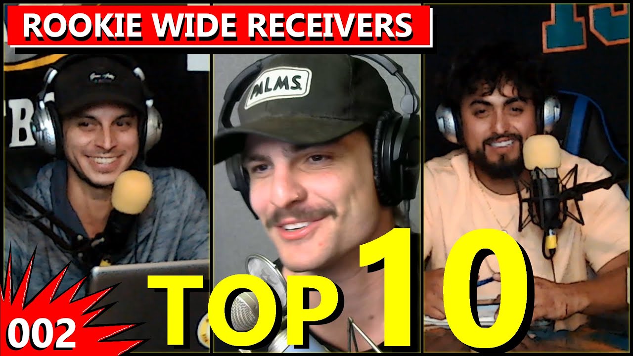 TOP 10 ROOKIE WIDE RECEIVERS in 2021 NFL Win Big Sports