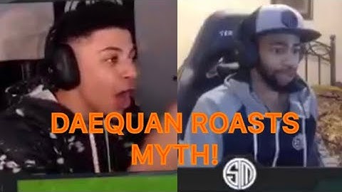 DAEQUAN ROASTS MYTH!!!(POKIMANE)(BOTH POV!)