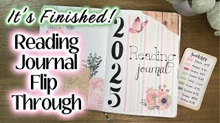 🪼 2025 COMPLETE Reading Journal Flip Through - Book Bracket, Book Awards, End of Year Stats