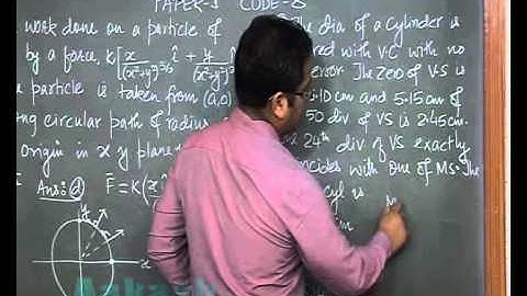 JEE-Advanced 2013 Paper-1 Physics Solution (Question 07-10) by Aakash IIT-JEE