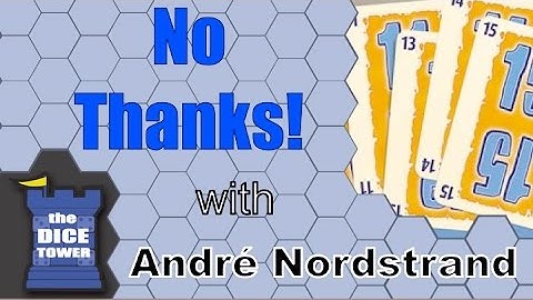 No Thanks! Review - with André Nordstrand