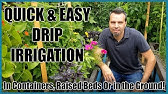 Installing A Drip Irrigation System For Raised Beds 