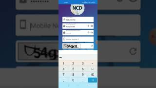 NCD App login process I'd and passward aplication screenshot 5