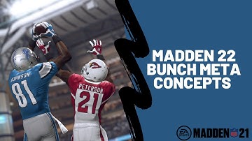 Madden 22 - The Best Route Combo In Gun Bunch Is Back In Madden 22