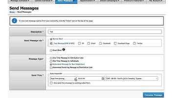 Send Automated & Recurring Message Tutorial Video