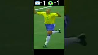 Argentina Vs Brazil 2004 Copa America Final Highlights (🤩Must Watched Match🥵)#Shorts