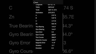 CoNav Compass Error Calculation v1.5 screenshot 3
