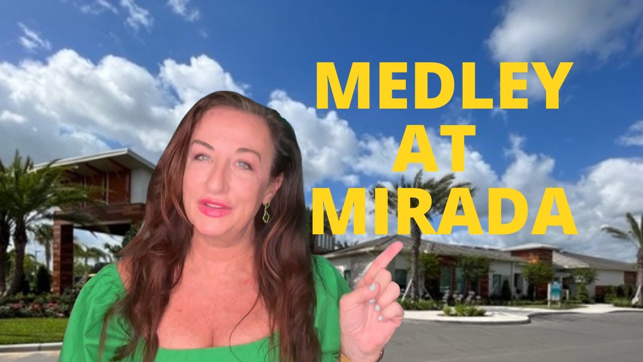 MEDLEY AT MIRADA 55 and older Community in Florida YouTube