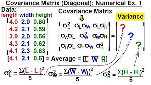 Special Topics - The Kalman Filter (21 of 55) Finding the Covariance Matrix, Numerical Ex. 1