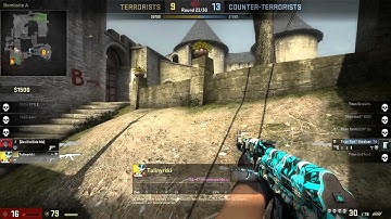 | CS:GO competitive Game Highlights | Cobblestone |