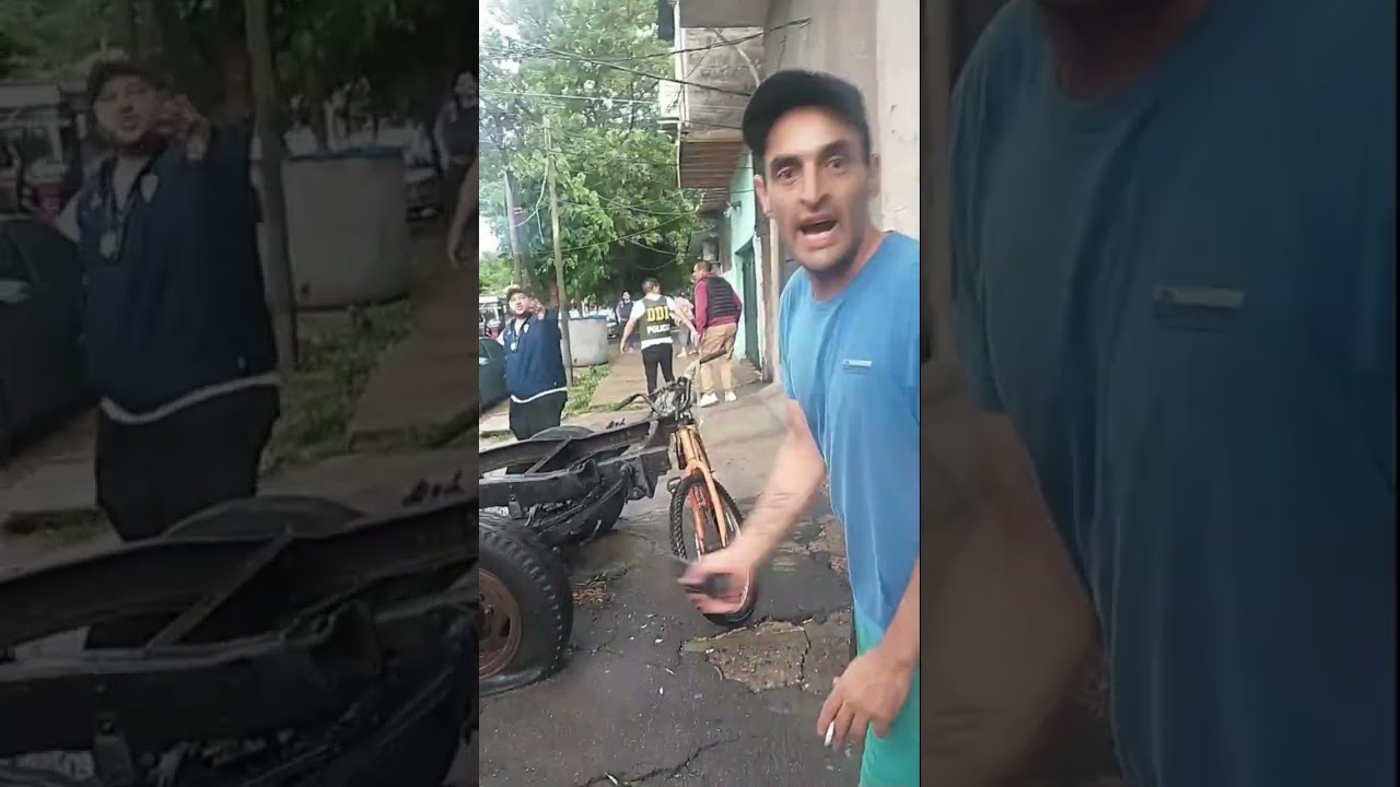 "Enfrentamiento en Villa La Sauce - Beccar - Parte 7 : Imágenes Impactantes del Incidente Policial"