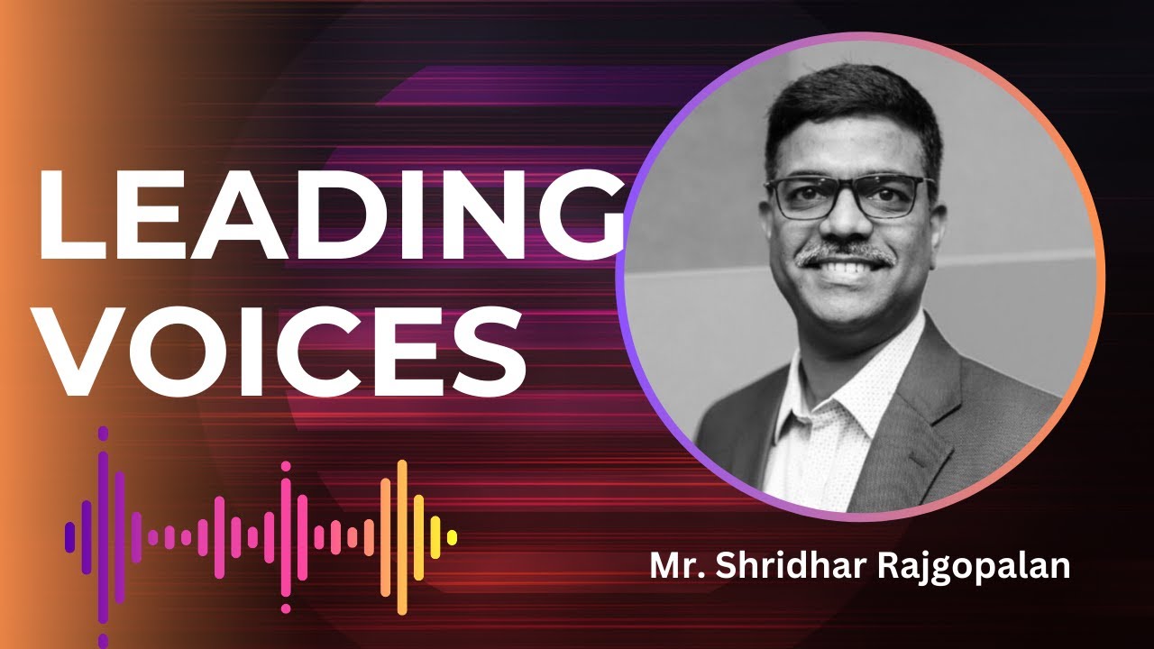 Shridhar R Speaker | Mr. Shridhar Rajgopalan | Accenture - YouTube