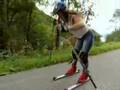 Amazing Race - Roller Skiing Wipeout
