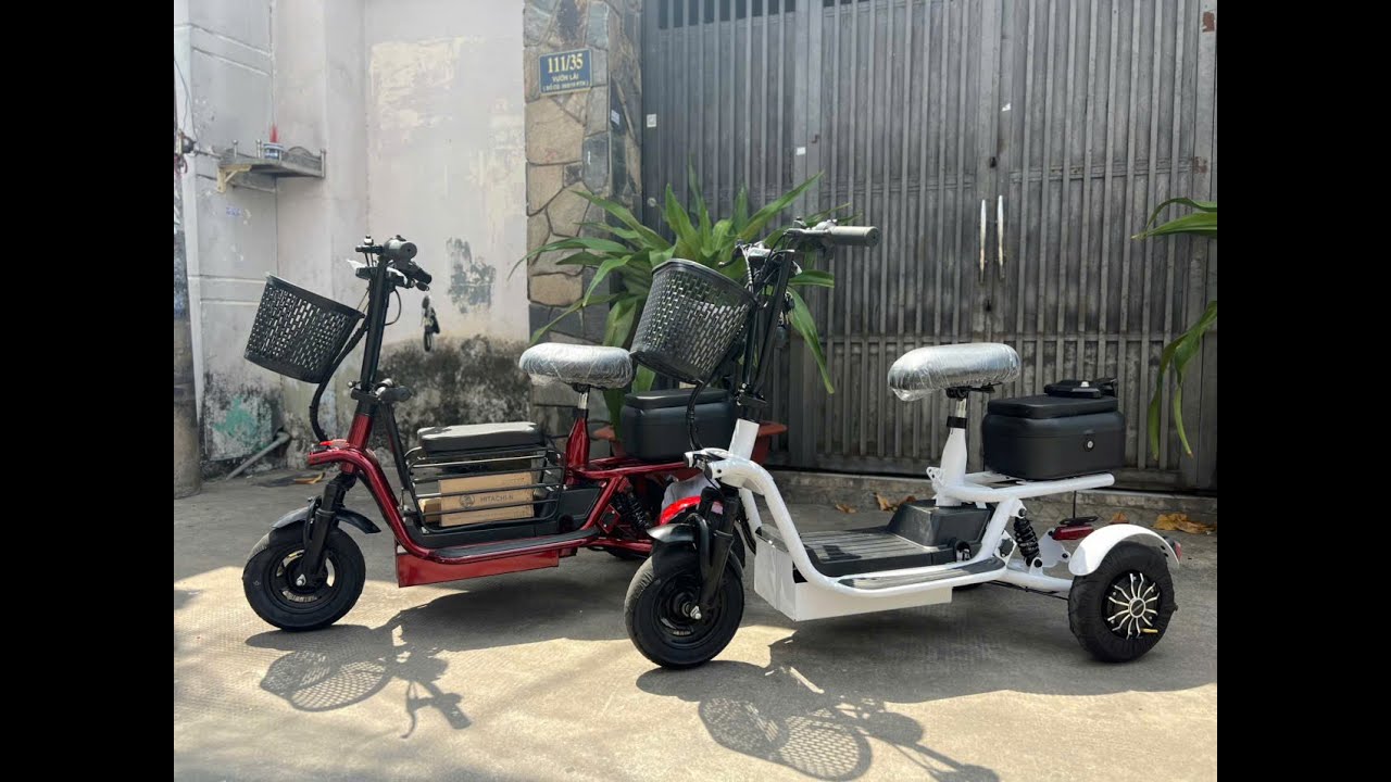 Xe điện 3 bánh mini gấp gọn Tiện Lợi, Di Chuyển Dể Dàng giá chỉ 7tr900
