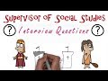 Supervisor of Social Studies Interview Questions