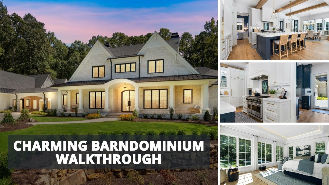 Beautiful Farmhouse Walkthrough - 4 Beds 4.5 Bath - 4,866 Sq. Ft. - Plan 928-383