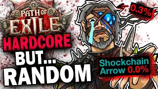 I Tried Beating Hardcore With A 0.0% Build...