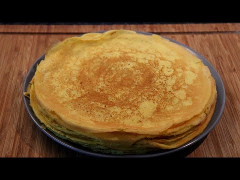 Receita de Crepes Simples | Rápido e Fácil de Fazer!. 