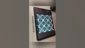 How to DRAW an EASY OPTICAL ILLUSION in Procreate !!!🙌 #shorts #NowAddThis #ad