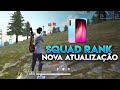 REDMI NOTE 8 SQUAD RANQUEADA NOVA ATUALIZAÇÃO FREE FIRE