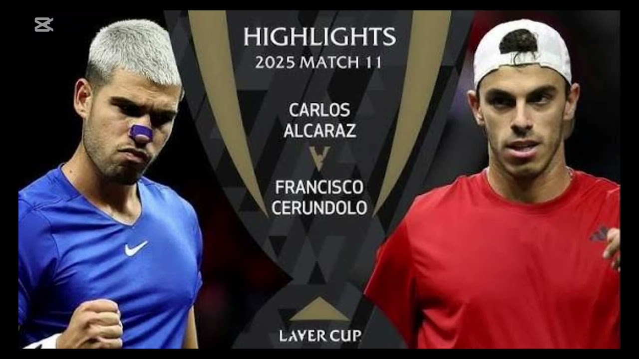 Laver Cup 2025 Day 3 Highlights | Epic Final Matches & Trophy Lift 🎾🔥