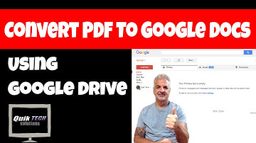 How to Convert PDF Files to Google Docs Using Google Drive