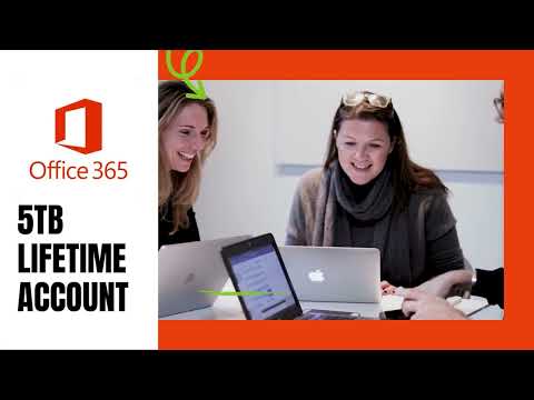 Microsoft Office 365 – 5 Devices – 5TB OneDrive – Worldwide Lifetime Introducing the Microsoft 365