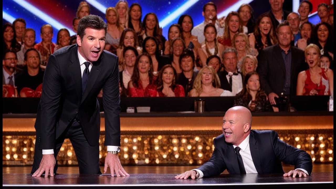 Simon Cowell's Sneaky Move Steals Howie Mandel's Golden Buzzer on